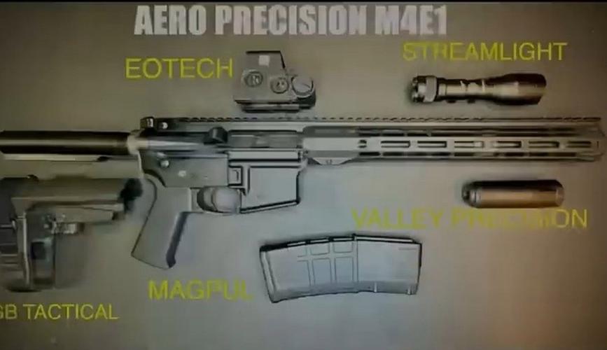 aero precision m4e1 carbine complete ar-15 lower receiver